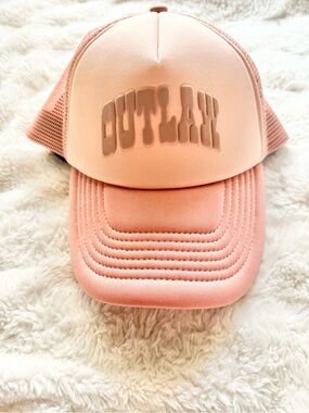 Pink Mesh Trucker Hat